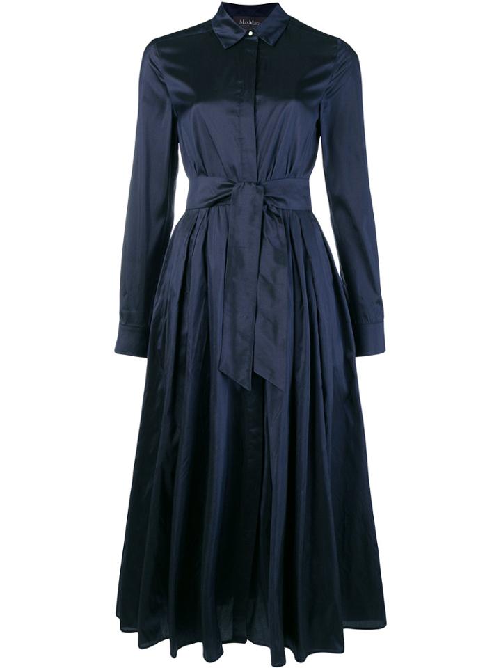 Max Mara Novara Midi Dress - Blue
