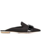Sophia Webster Sequins Embellished Slippers - Black