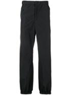 Prada Elasticated Waist Trousers - Black