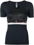 Adidas By Stella Mccartney Run Fitted T-shirt - Black