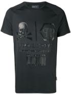 Philipp Plein Skull And Logo Print T-shirt - Black