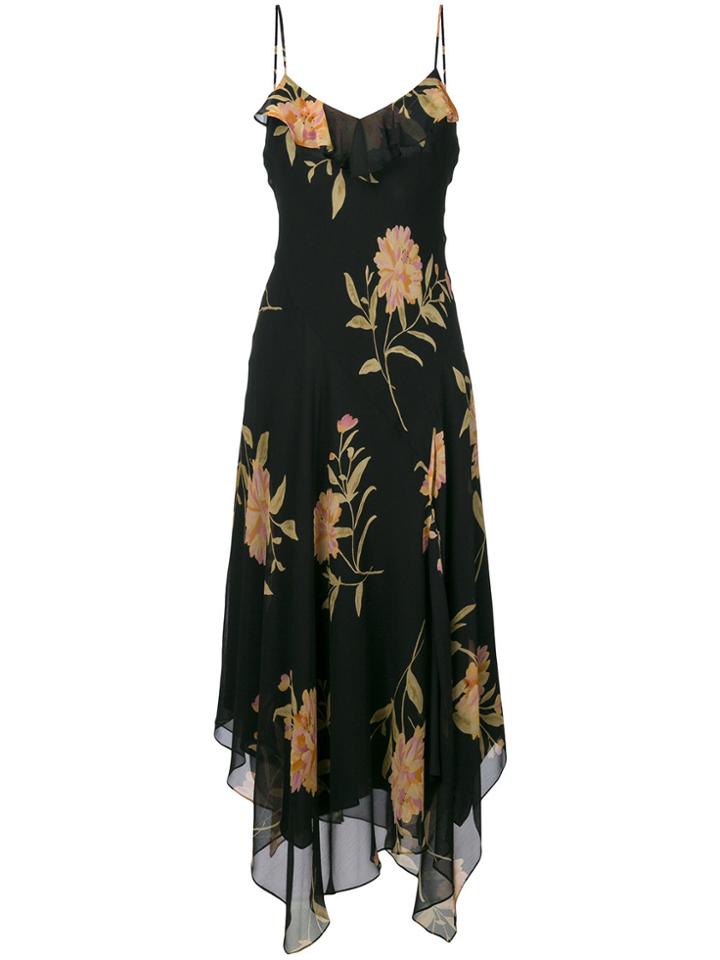 Polo Ralph Lauren Floral Maxi Dress - Black