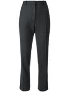 Joseph - Stretch Tapered Trousers - Women - Polyester/spandex/elastane/wool - 40, Grey, Polyester/spandex/elastane/wool