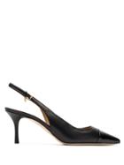 Tory Burch Penelope 65mm Cap-toe Slingback Pu - Black