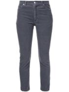 Cityshop Corduroy Skinny Trousers, Women's, Size: 38, Grey, Cotton/polyethylene