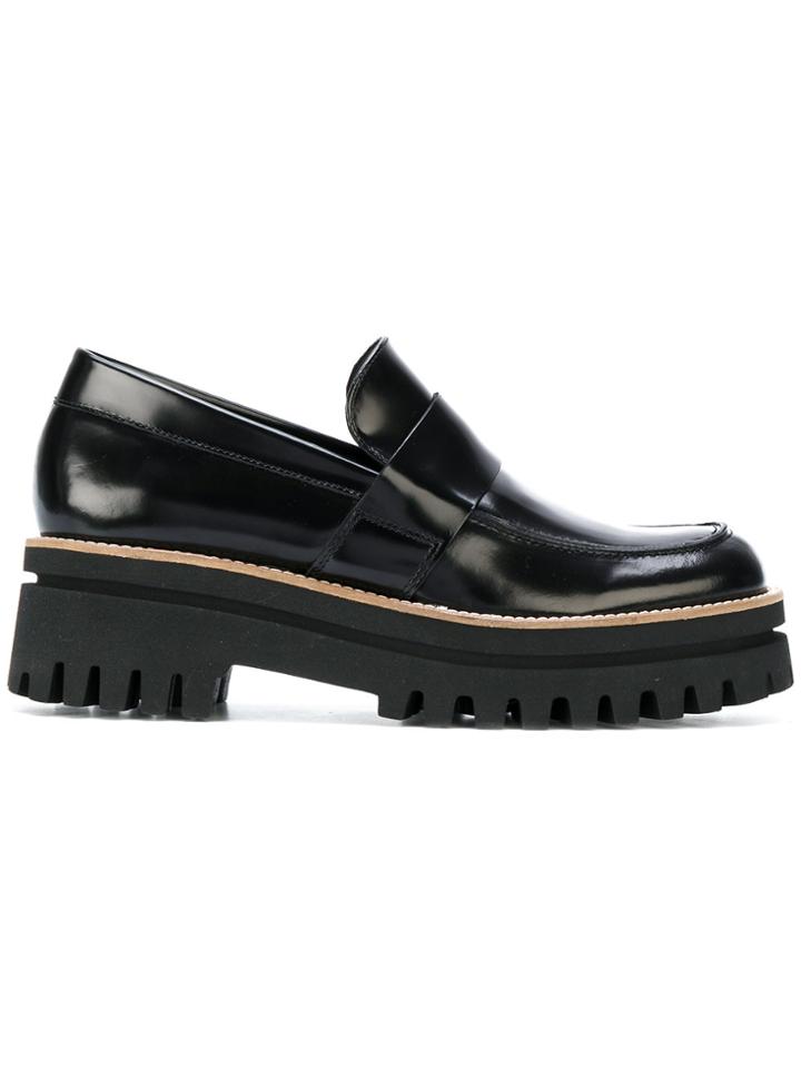 Paloma Barceló Platform Loafers - Black
