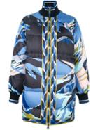 Emilio Pucci Padded Oversized Coat, Women's, Size: 38, Feather Down/polyamide/polyester