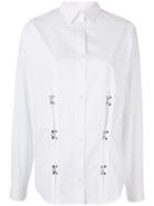 Boyarovskaya Clasp-embellished Shirt - White