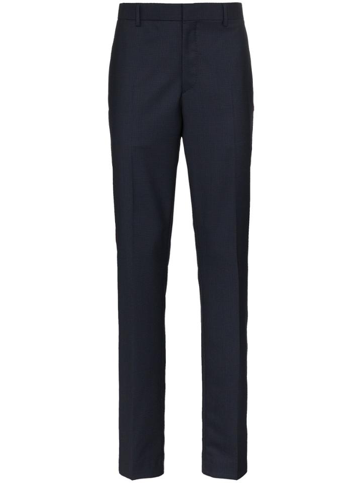 Calvin Klein 205w39nyc Navy Wide Leg Side Strip Trouser - Blue
