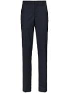 Calvin Klein 205w39nyc Navy Wide Leg Side Strip Trouser - Blue