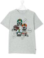 Stella Mccartney Kids - Teen Printed T-shirt - Kids - Cotton - 16 Yrs, Grey