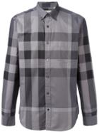 Burberry Brit 'fred' Shirt, Men's, Size: Small, Grey, Cotton