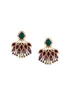 Elizabeth Cole Crystal-embellished Stud Earrings