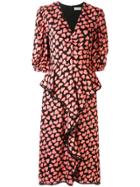 Rebecca Vallance Hotel Beau Heart-print Dress - Pink