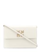 Off-white Arrow Plaque Crossbody Bag - Neutrals