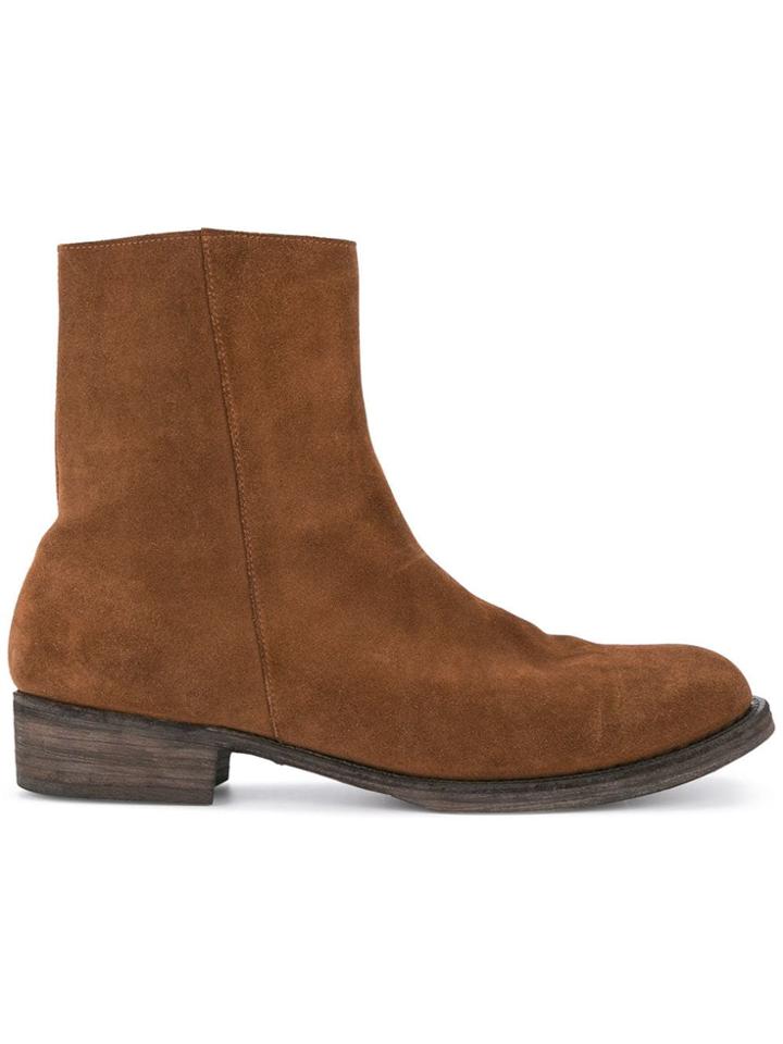 Kazuyuki Kumagai Ankle Boots - Brown