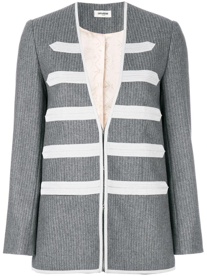 Zadig & Voltaire Ville Blazer - Grey