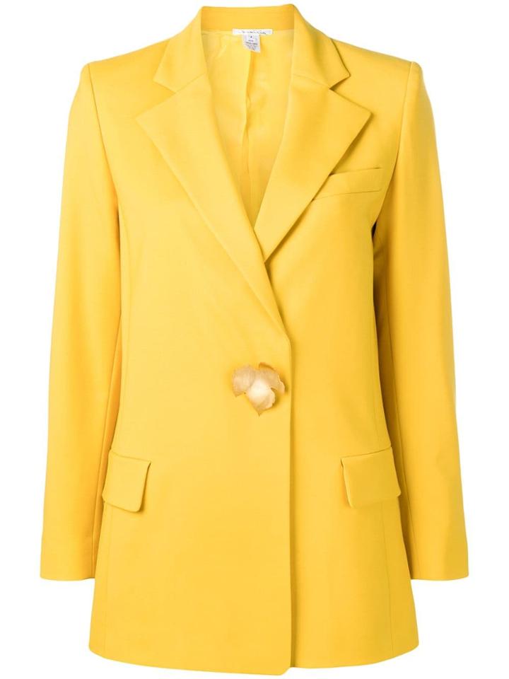 Oscar De La Renta Single-breasted Blazer - Yellow
