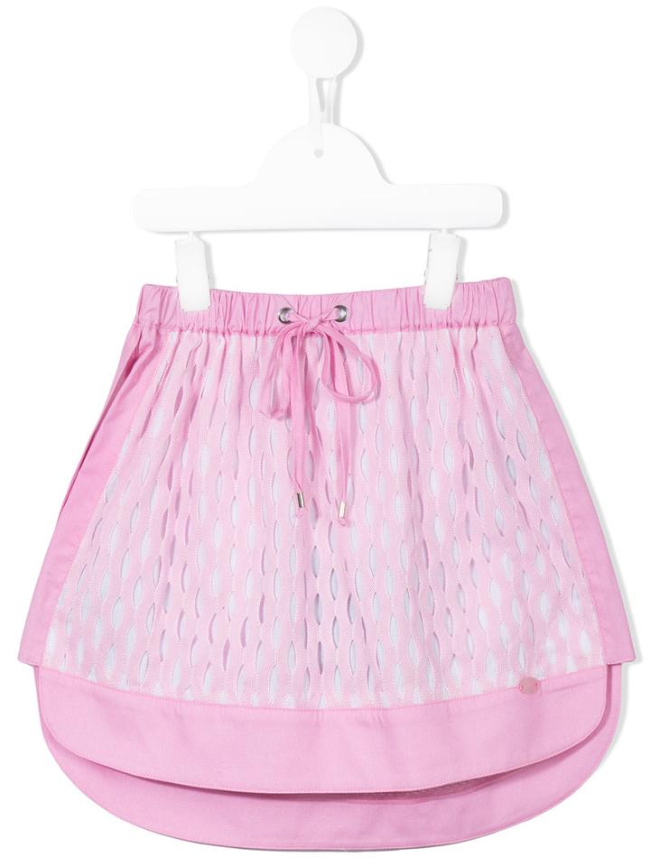 Valmax Kids - Layered Skirt - Kids - Cotton/polyester/viscose - 8 Yrs, Pink/purple