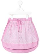 Valmax Kids - Layered Skirt - Kids - Cotton/polyester/viscose - 8 Yrs, Pink/purple