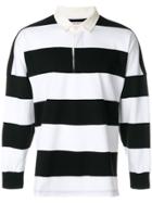 Palm Angels Striped Polo Shirt - White