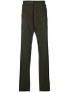 Lanvin - Worker Trousers - Men - Cotton/polyester/viscose/wool - 48, Green, Cotton/polyester/viscose/wool