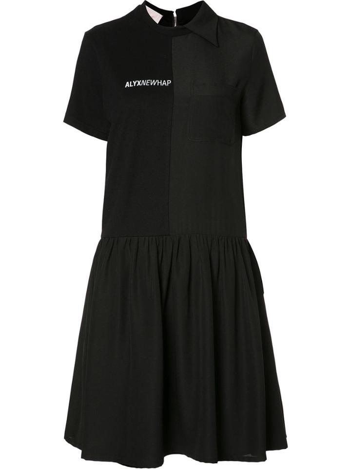 Alyx Flared Jersey Dress - Black