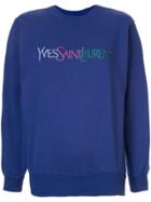 Yves Saint Laurent Pre-owned Long Sleeve Tops - Purple