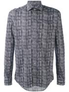 Pal Zileri - Printed Shirt - Men - Cotton - 42, Grey, Cotton