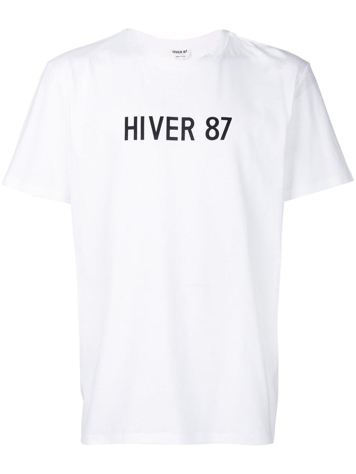A.p.c. - Hiver 87 T-shirt - Men - Cotton - M, White, Cotton