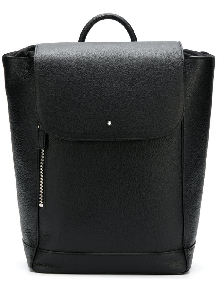 Montblanc Medium Drawstring Backpack - Black