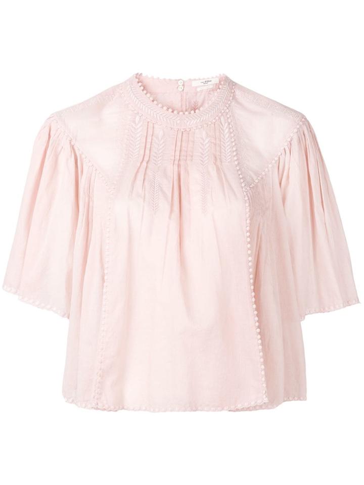 Isabel Marant Étoile Algar Vintage Lace Top - Pink