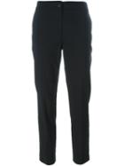 Twin-set Stretch Slim-fit Trousers, Women's, Size: Small, Black, Viscose/polyamide/spandex/elastane