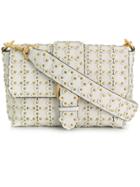 Red Valentino Red(v) Studded Cross-body Bag - White
