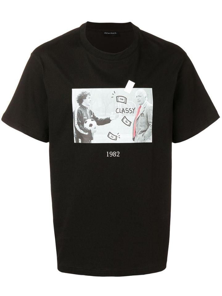 Throwback. Lawyer T-shirt - Black