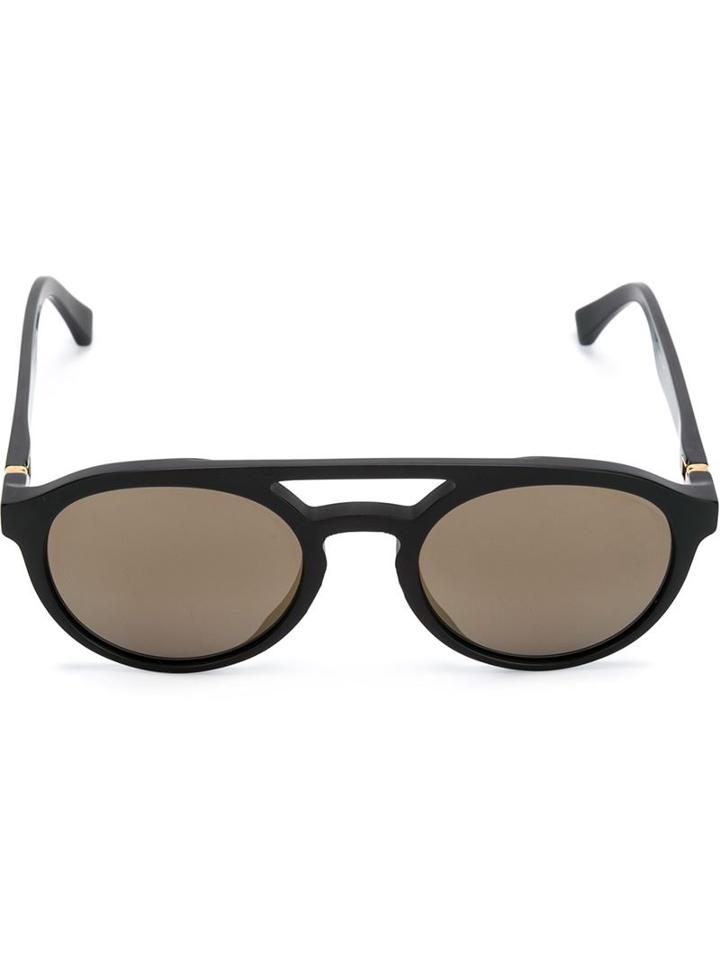 Mykita Eldridge Sunglasses, Adult Unisex, Black, Acetate