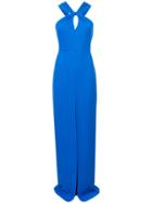 Jay Godfrey Grecian Dress - Blue