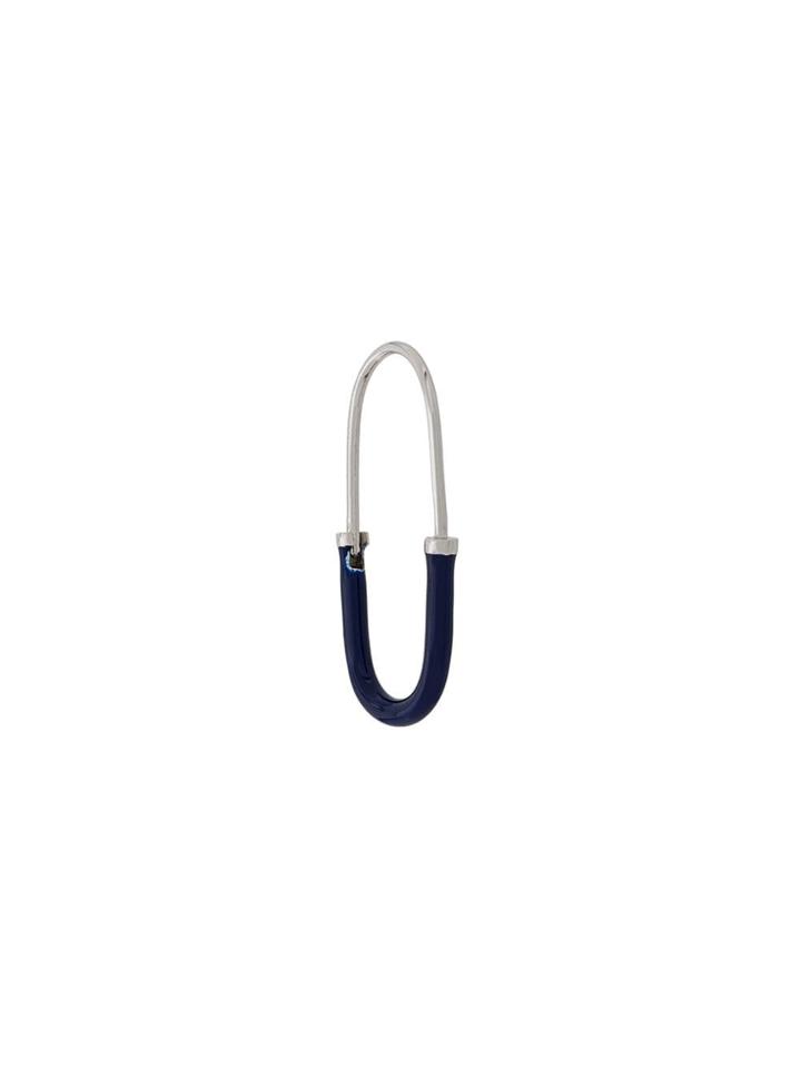 Maria Black Chance Mini Color Pop Hoop Earring - Blue