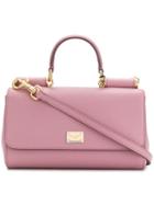 Dolce & Gabbana Mini Von Crossbody Bag - Pink & Purple