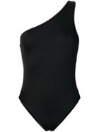 Sian Swimwear One Shoulder Swim Suit - Black