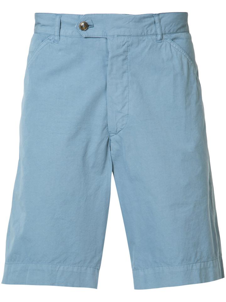 Officine Generale Chino Shorts - Blue