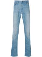 J Brand Distressed Slim-fit Jeans - Blue