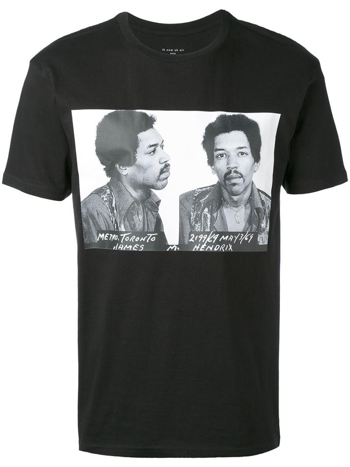 Graphic Print T-shirt - Men - Cotton - L, Black, Cotton, Ih Nom Uh Nit