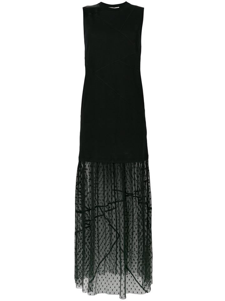 Mcq Alexander Mcqueen Paneled Dress - Black