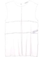 Nina Ricci Panelled Sheer Vest - Neutrals