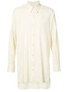 L'equip - Striped Shirt - Men - Cotton - S, Yellow/orange, Cotton