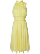 Blumarine Flared Dress - Yellow & Orange