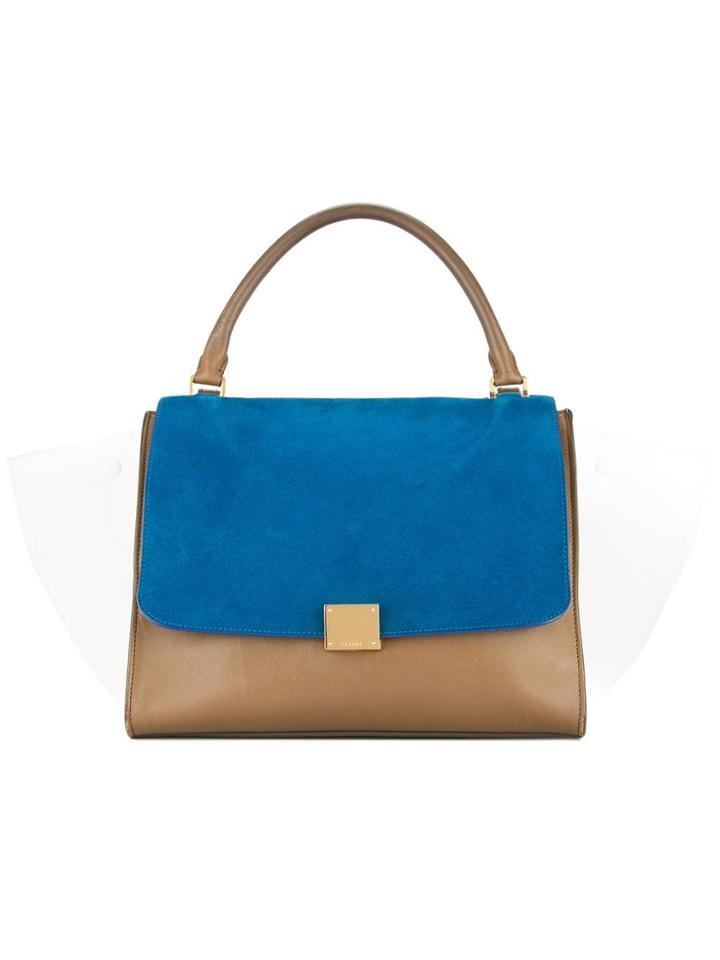 Céline Vintage Trapeze Hand Bag - Multicolour