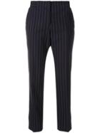 Dorothee Schumacher Chalk Stripe Trousers - Blue