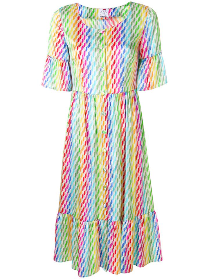 Ultràchic Striped Shirt Dress - Multicolour